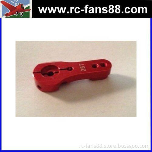 High Quality RED 25T Half Size Metal rc Servo Arms for Futaba Fitec servo